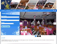 Tablet Screenshot of hotelflorence.ma